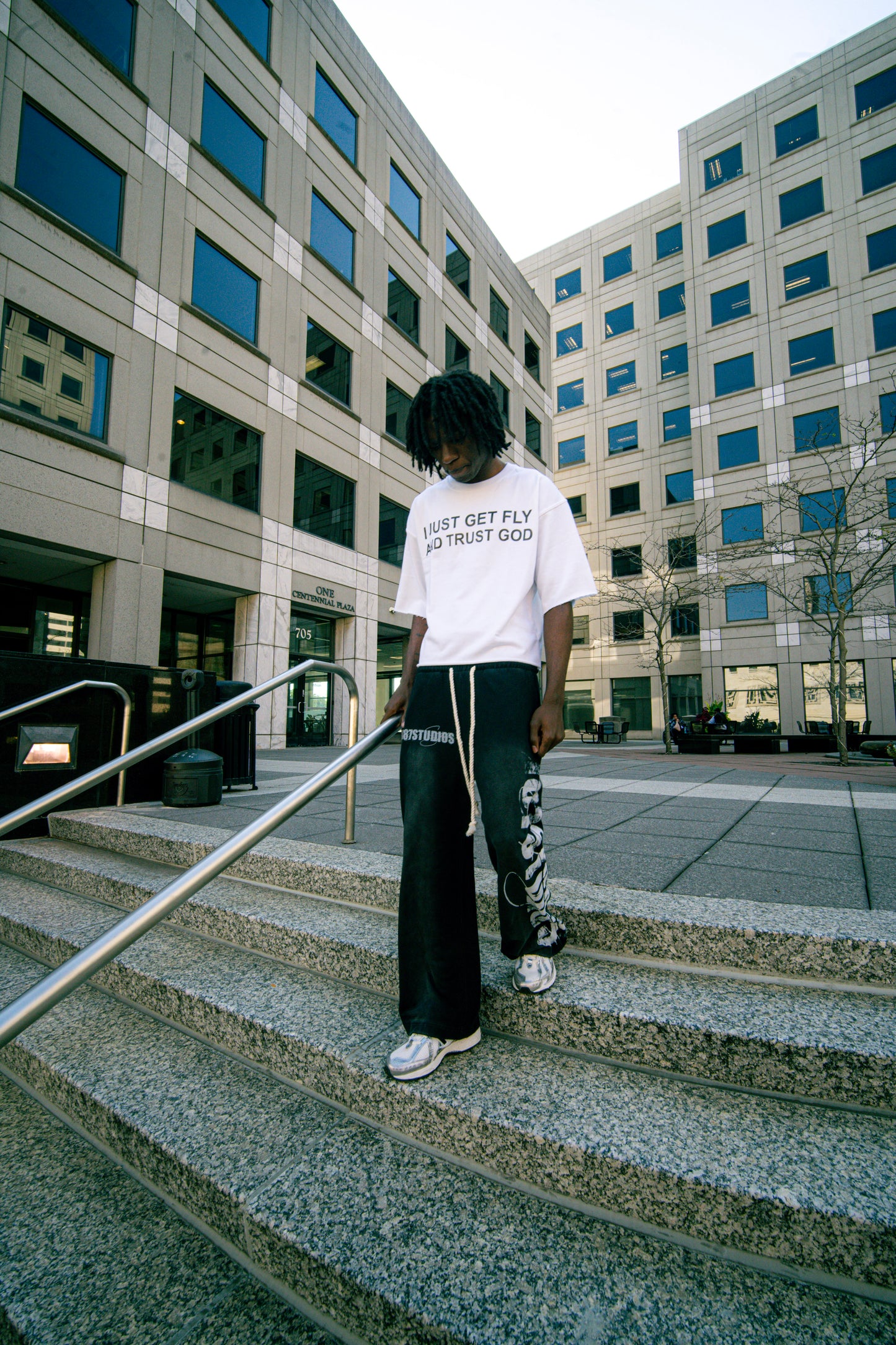 Onyx Double Waisted Sweats