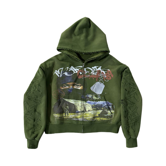 187 SOLDIER ZIP-UP