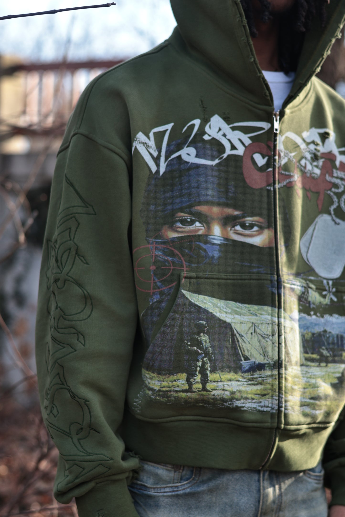 187 SOLDIER ZIP-UP