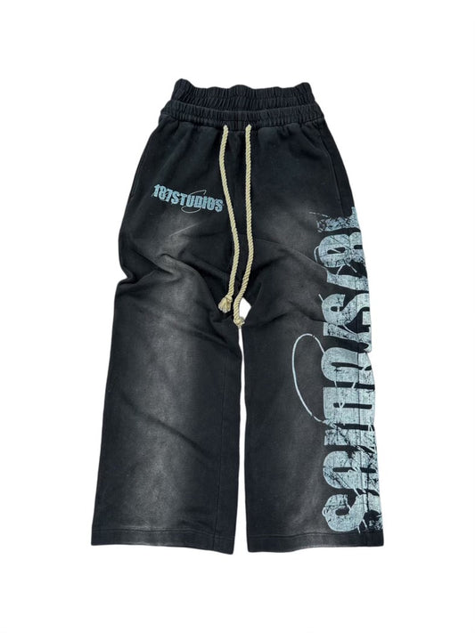 Onyx Double Waisted Sweats
